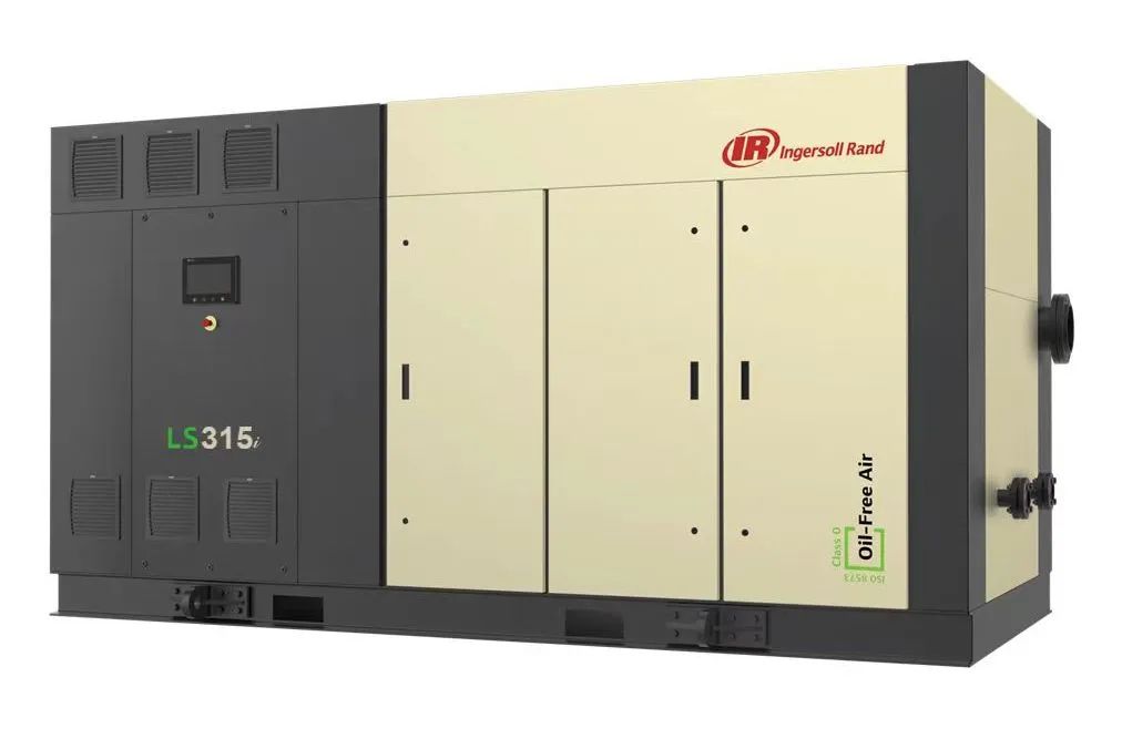 New Product: Ingersoll Rand LS200-315 Low-Pressure Oil-Free Rotary Screw Air Compressor Released